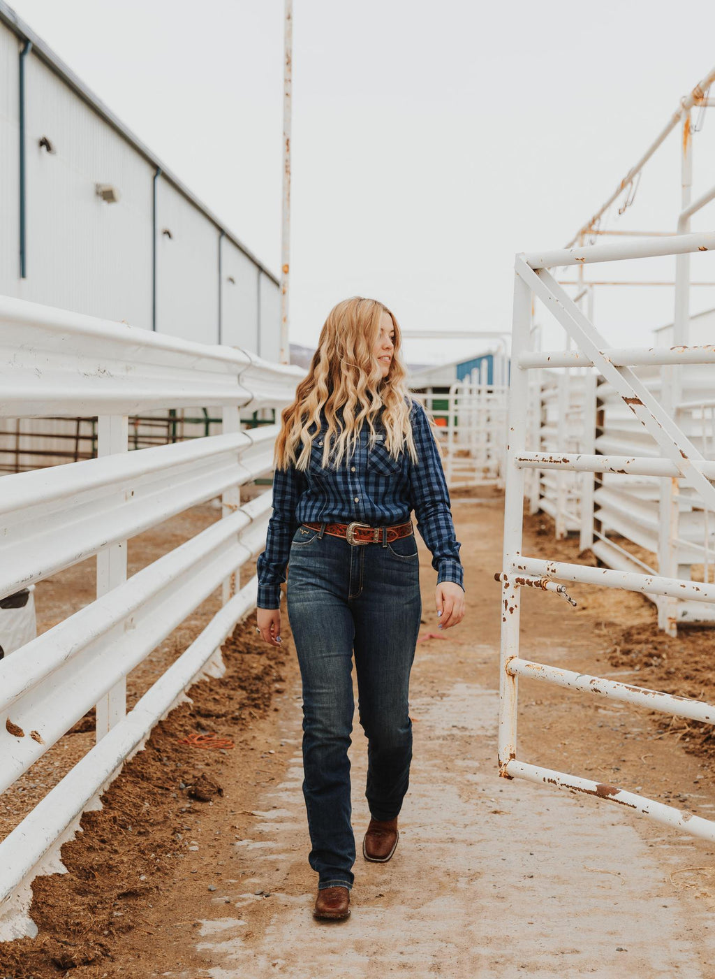 KIMES WOMENS JEANS - SARAH BLUE