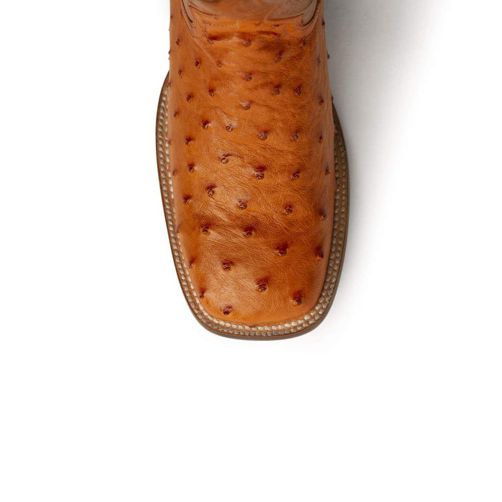 Men's Colt Ostrich S-Toe Cognac