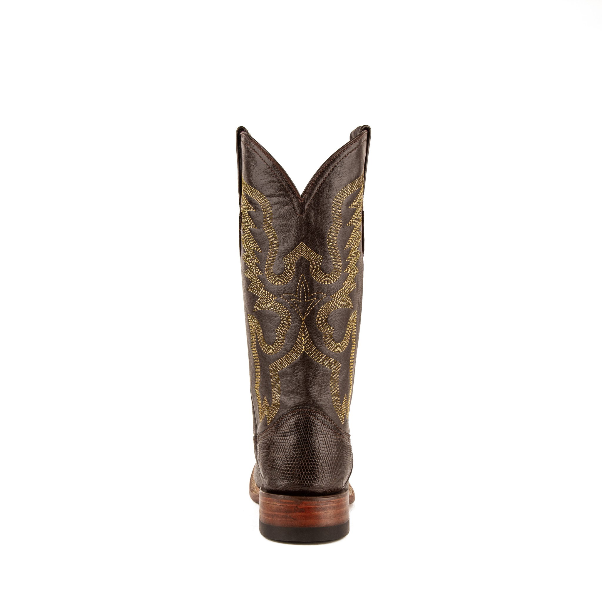 Ladies Teju Lizard S-Toe Chocolate