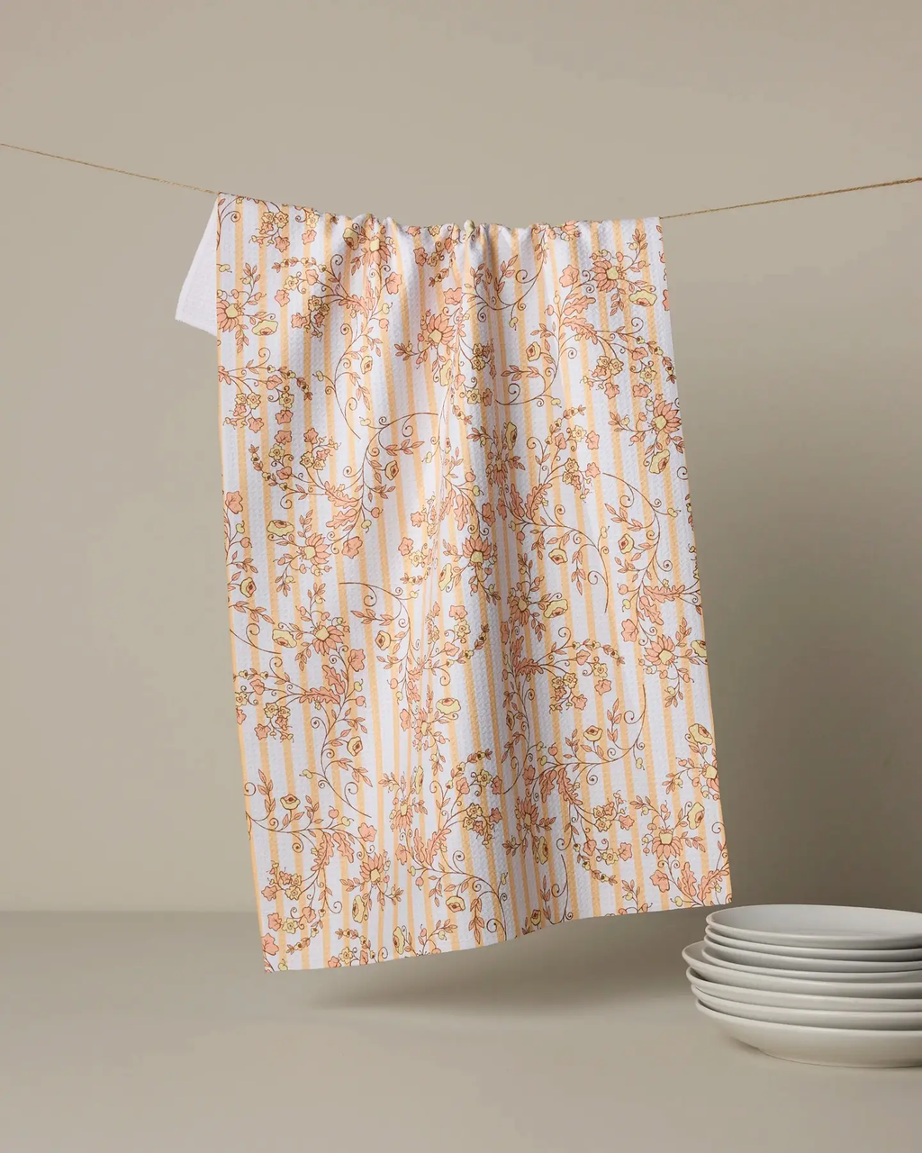 Buttercup Vine Tea Towel