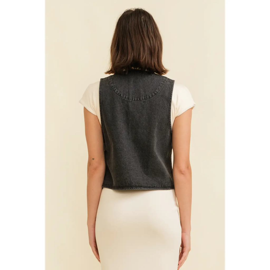 Double Knot Vest - Black