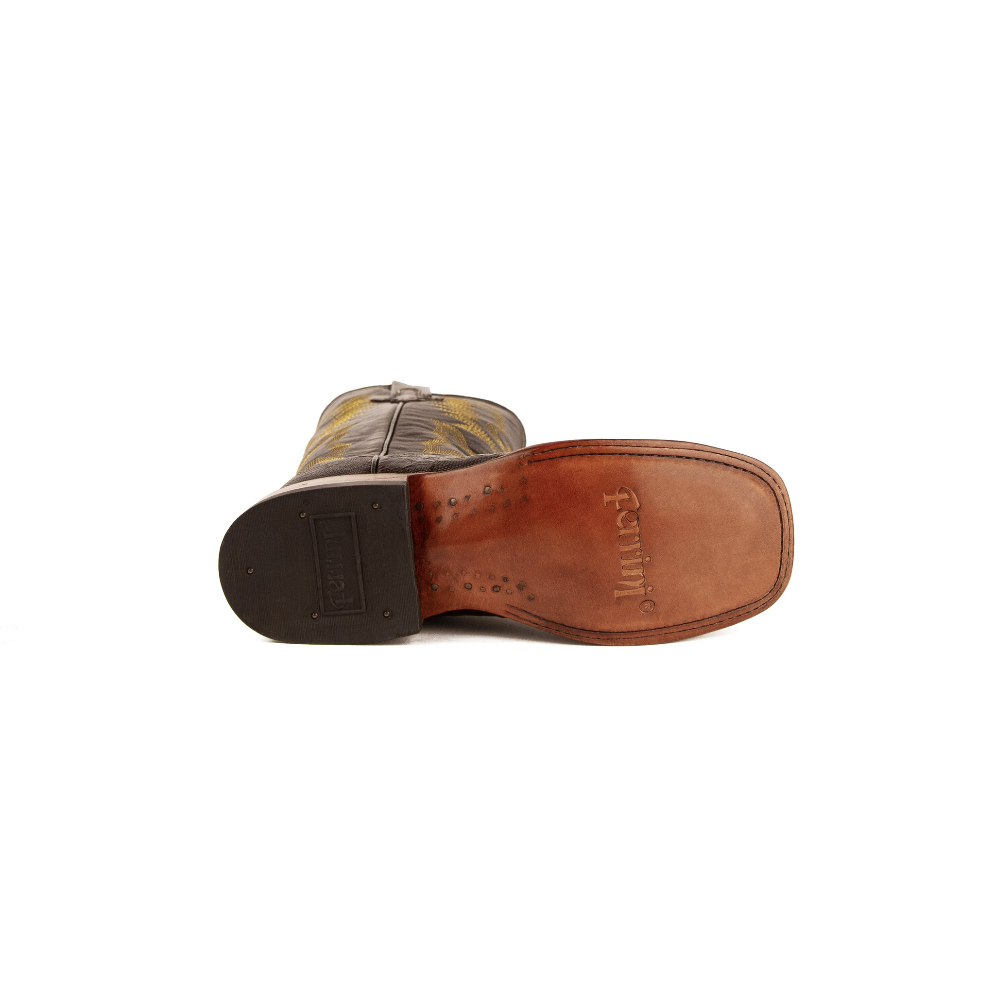 Ladies Teju Lizard S-Toe Chocolate