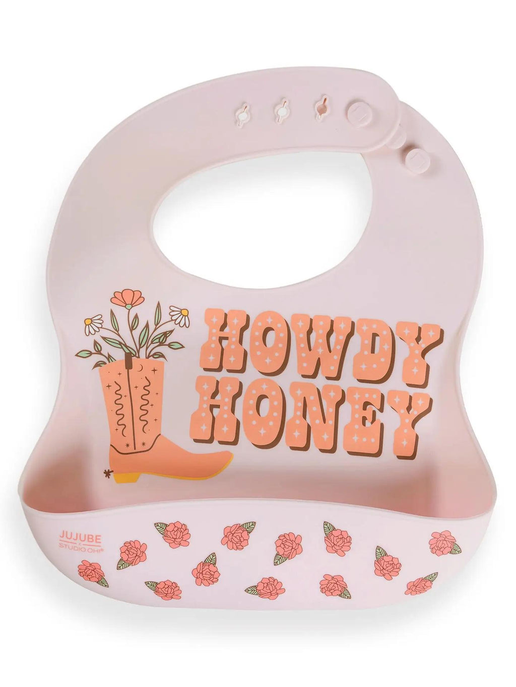 Silicone Bib Bloomin' Boot