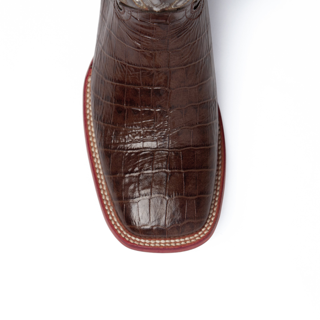Men's Print Mustang S-Toe Choc