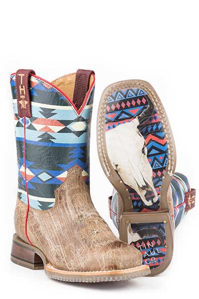 AWESOME AZTEC / BULL SKULL Sole 14-018-0077-0852