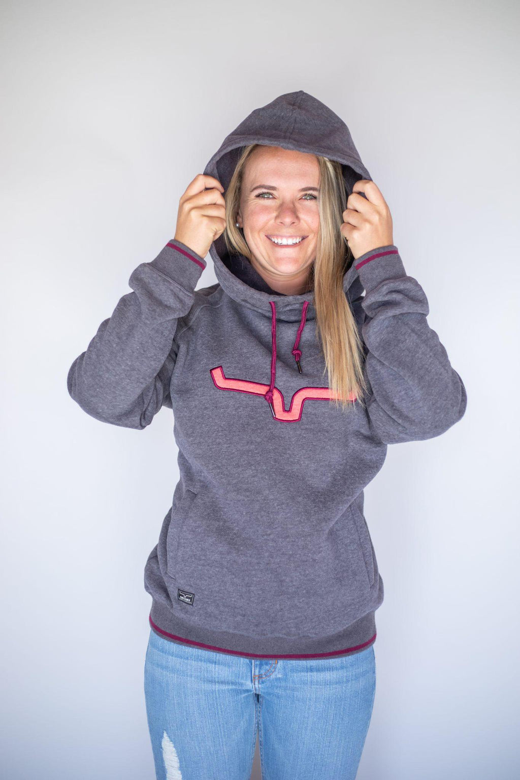 KIMES WOMEN'S TWO SCOOPS FLEECE - CHARCOAL