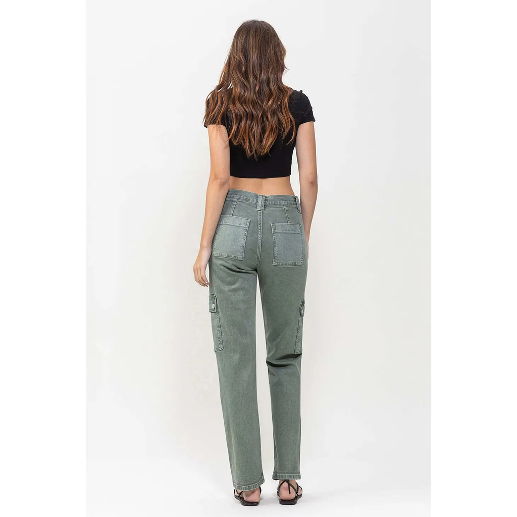 MID RISE STRAIGHT CARGO PANT
