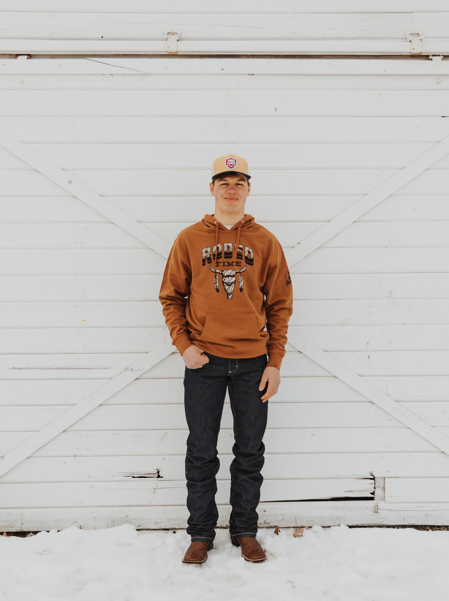 RODEO TIME TRIBAL HOODIE