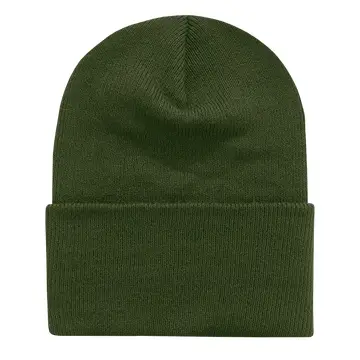 Decky 613 - Acrylic Long Beanie, Knit Cap - 613 | Olive