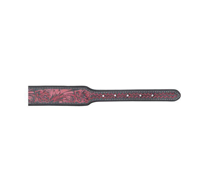 Lucky Diego Hand-tooled Dog Collar