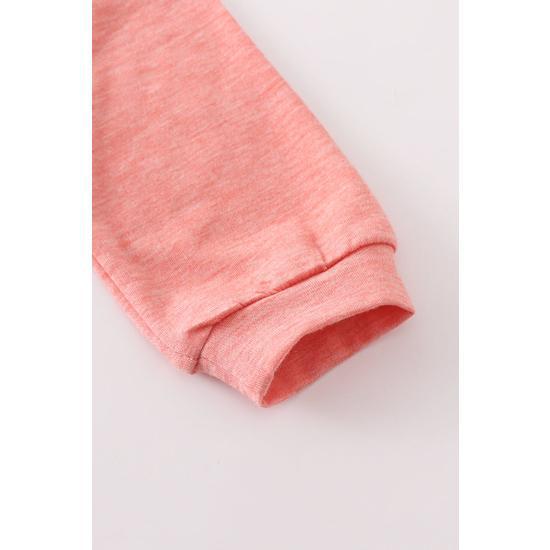 PINK BABE SWEATSHIRT ROMPER