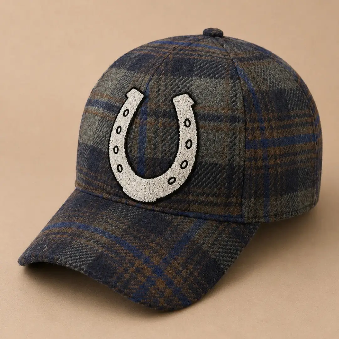 Plaid Shoe Cap