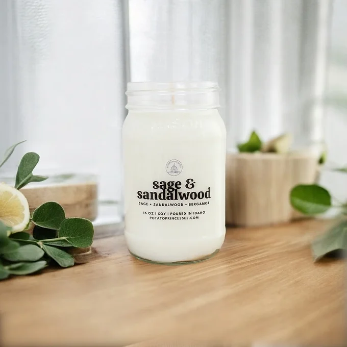 Sage and Sandalwood 16oz