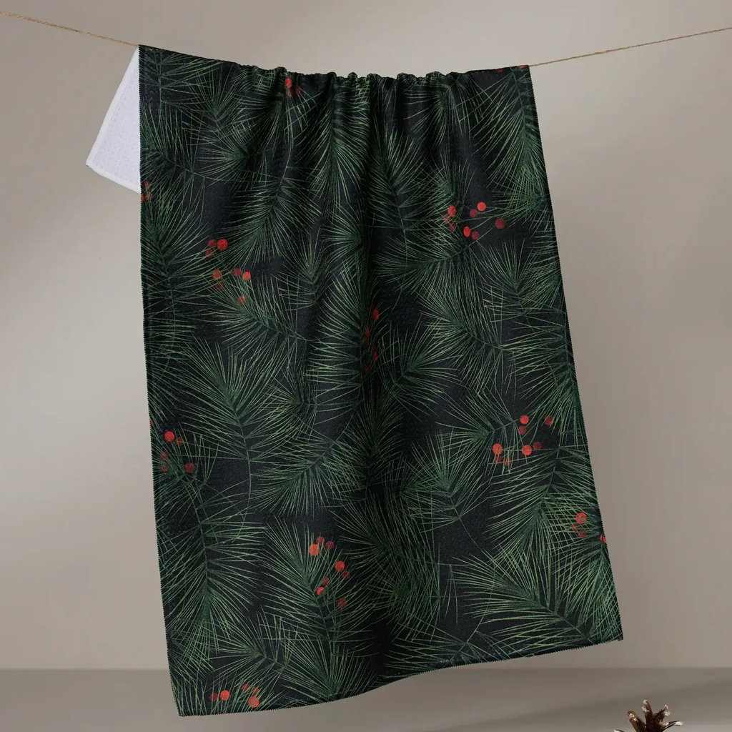 Evergreen Pine Tea Towel