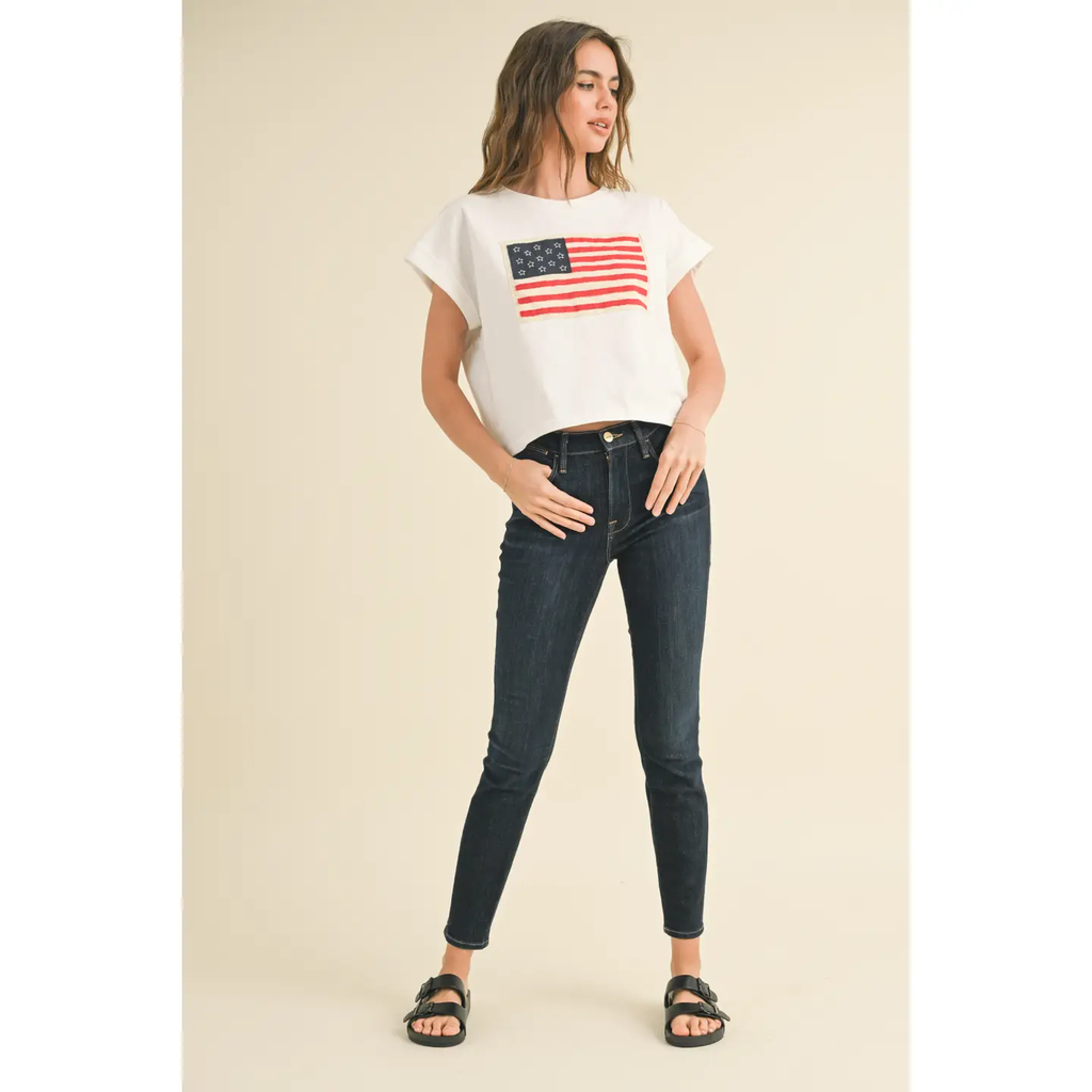 Flag Cotton Top