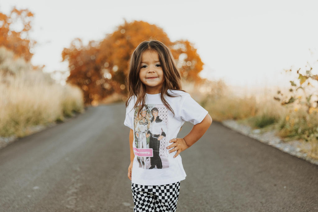 GINA KIDS She's Gone Country Sparkle Tee