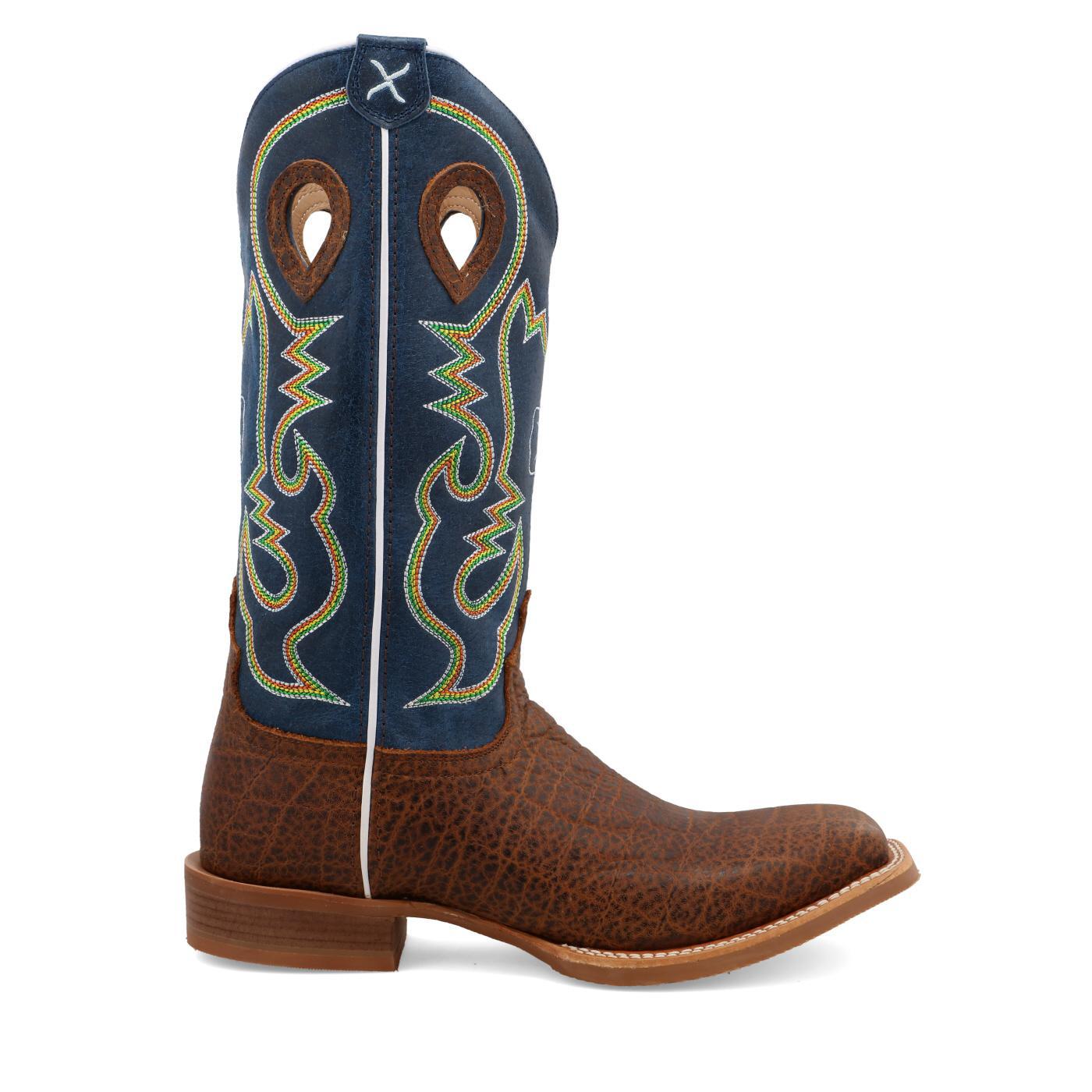 14" Ruff Stock - Elephant Print & Blue - MRS0057
