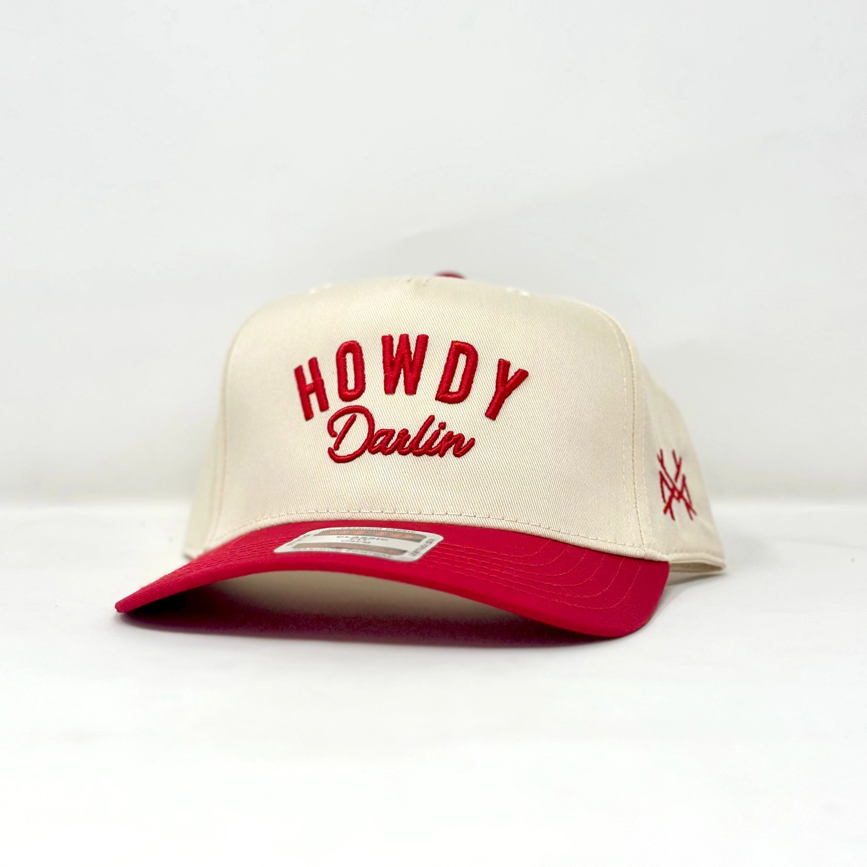 Howdy Darlin Trucker Hat - red
