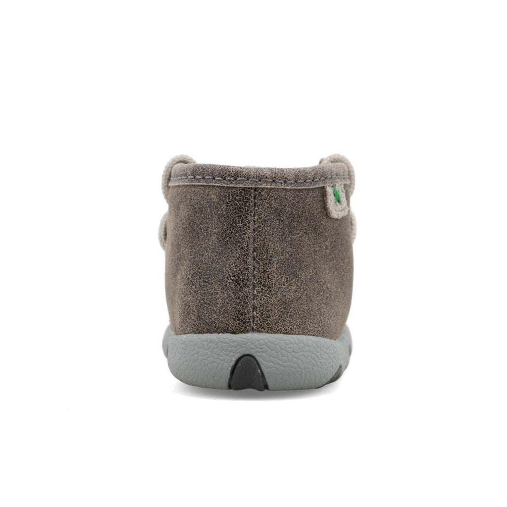 INFANT DRIVING MOCCASINS - GREY/LIGHT GREY ICA0012