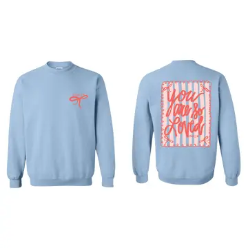 You Are So Loved | Light Blue | Sweatshirt