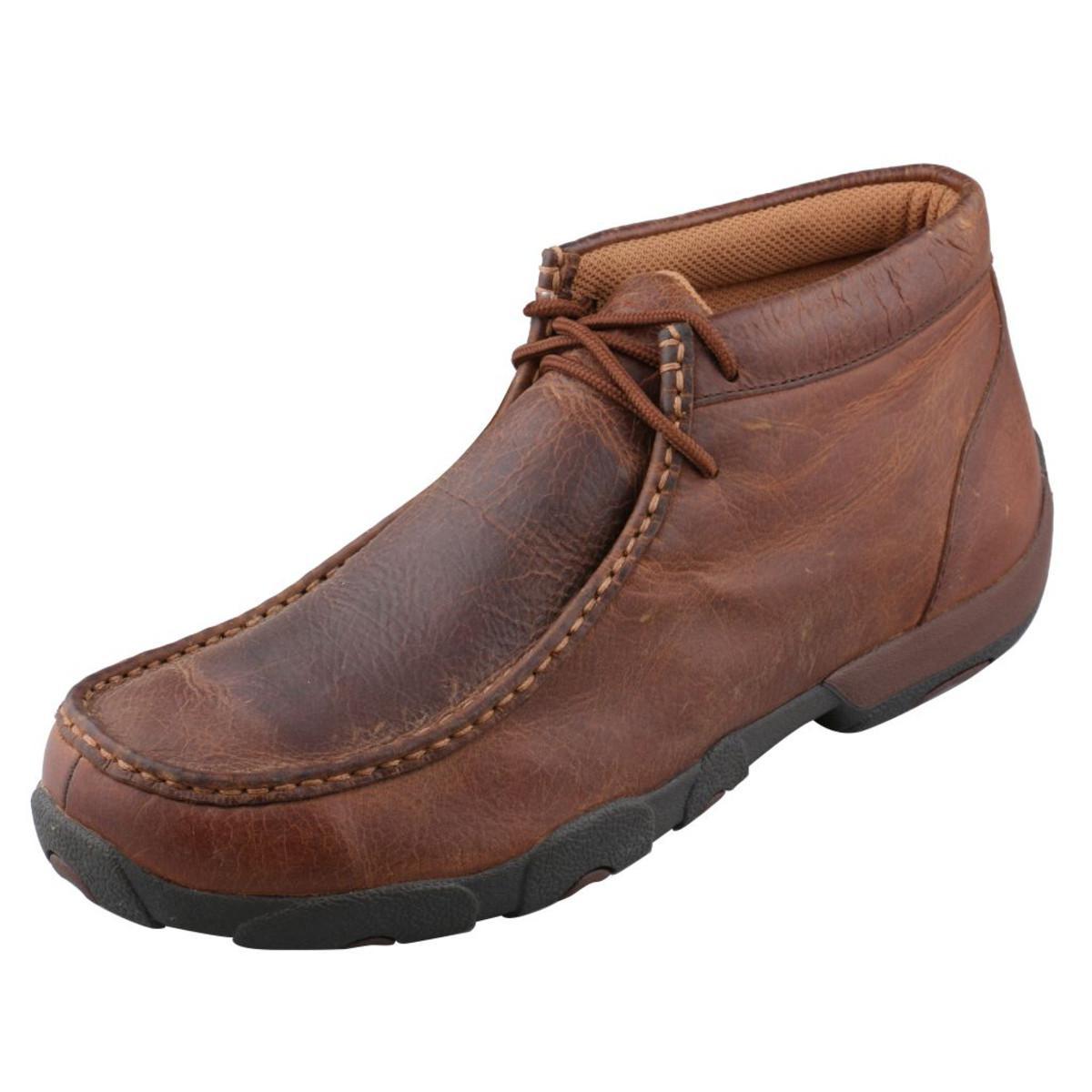 CHUKKA DRIVING MOCCASINS - COPPER MDM0014
