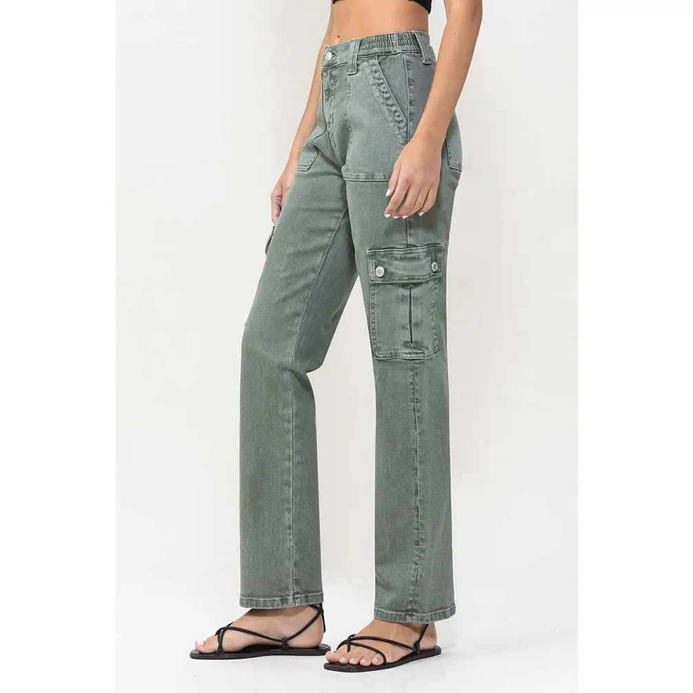 MID RISE STRAIGHT CARGO PANT
