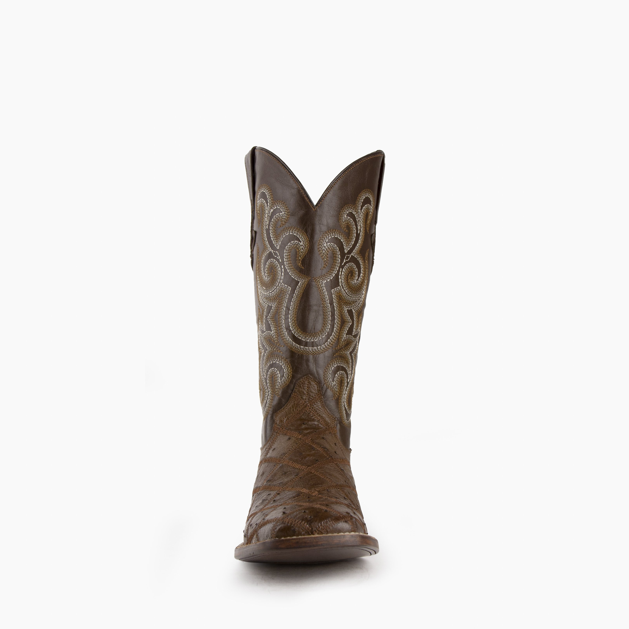 Men's Pinto Patchwork Kgo/Choc S-Toe