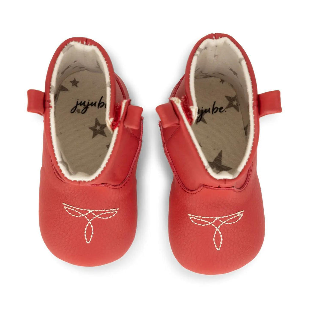Western Boot Cherry Red