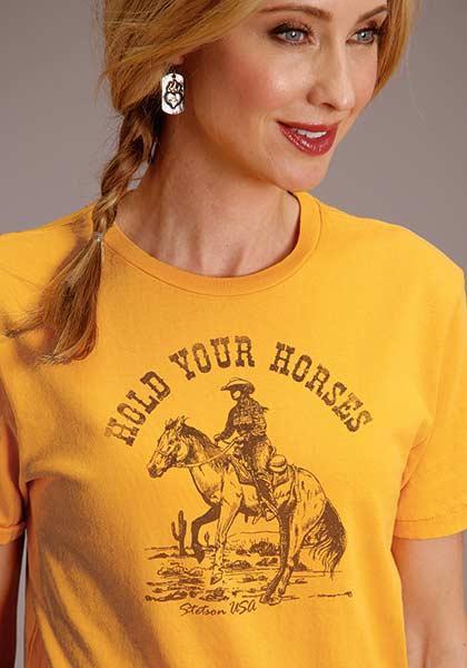 STETSON HOLD YOUR HORSES SCREEN PRINT