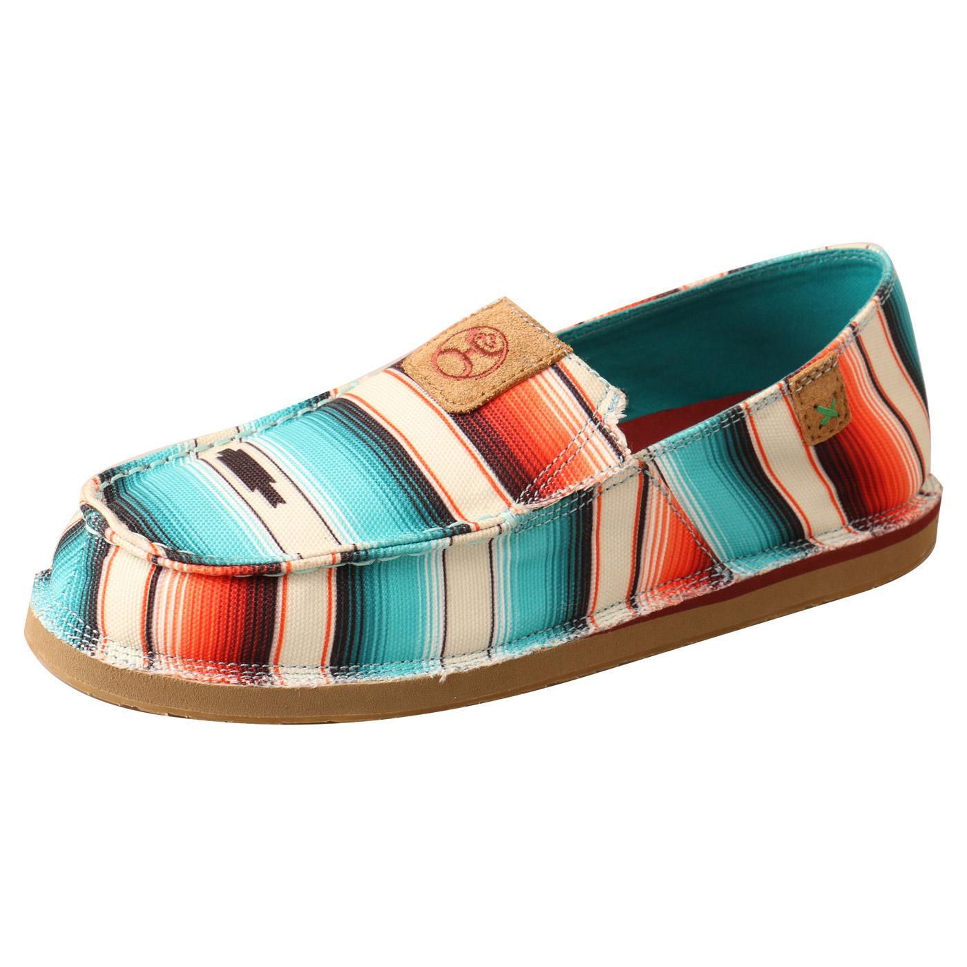 WOMENS HOOEY SLIP ON - SUNSET SERAPE WHYCL01