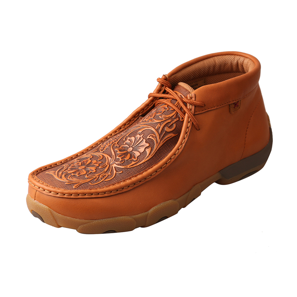 MENS TWISTED X TAN / TOOLED FLOWERS MDM0061