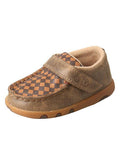 INFANT DRIVING MOCCASINS - BOMBER/TAN ICA0009