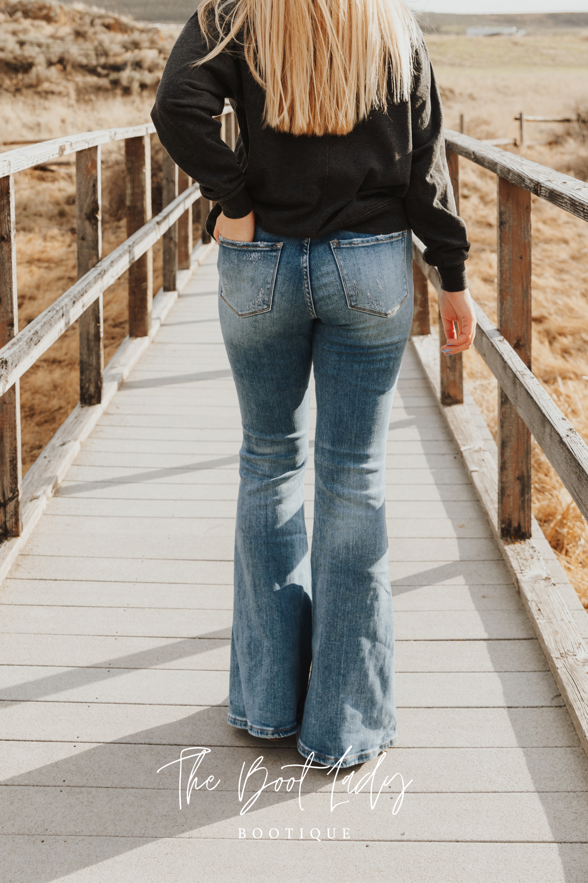 HIGH RISE LONG FLARE | CONSCIOUS