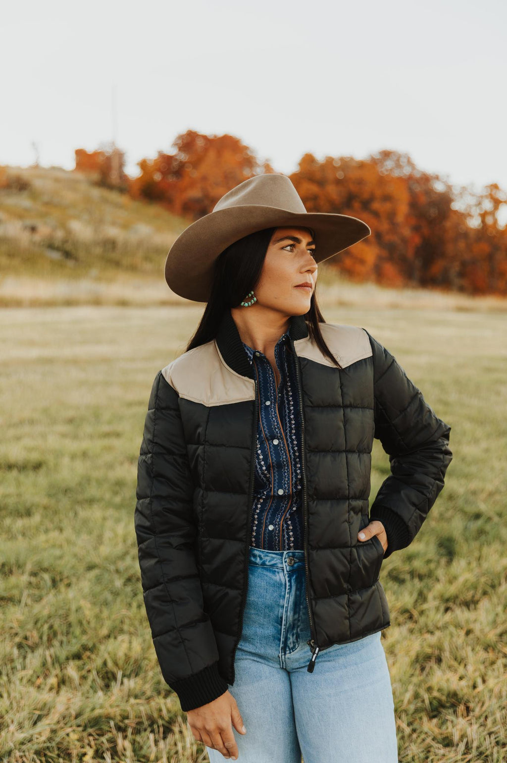 ROPER WOMEN'S PRICE POINT POLY FILLED JACKET 1473 QUILTED POLY-FILLED JACKET