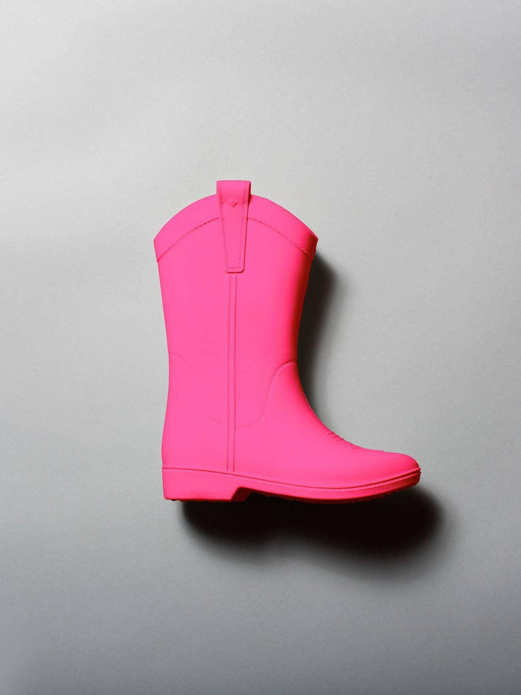 Atomic Pink Kid's All Weather Rubber Cowboy Boots