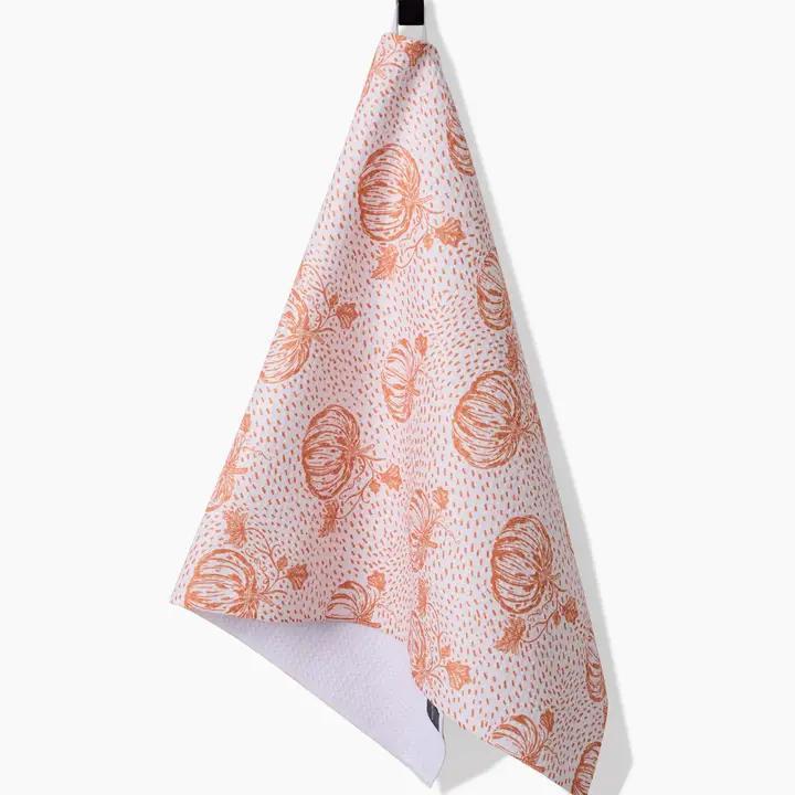 Pumpkin Field Tea Towel