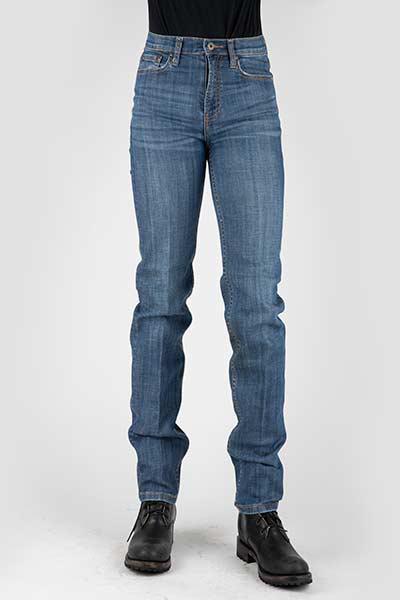 STETSON WOMENS JEAN HIGH RISE STRAIGHT -  11-054-0915-3002