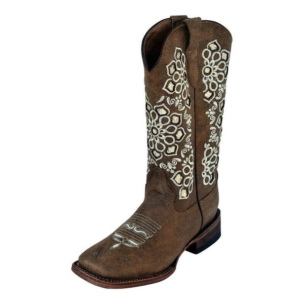 Ladies Country Glam Mocha S-Toe