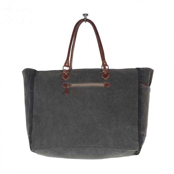 ASTERIAS CANVAS & HAIRON BAG S-4393