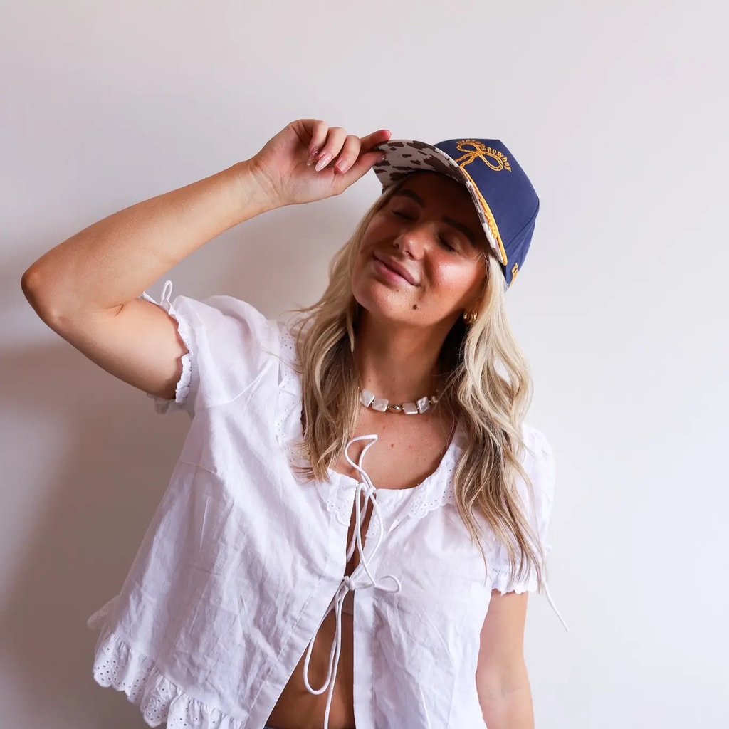 Dibs On the Cowboy Trucker Hat