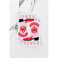 Pink Cowboys Forever Embroidered Patch