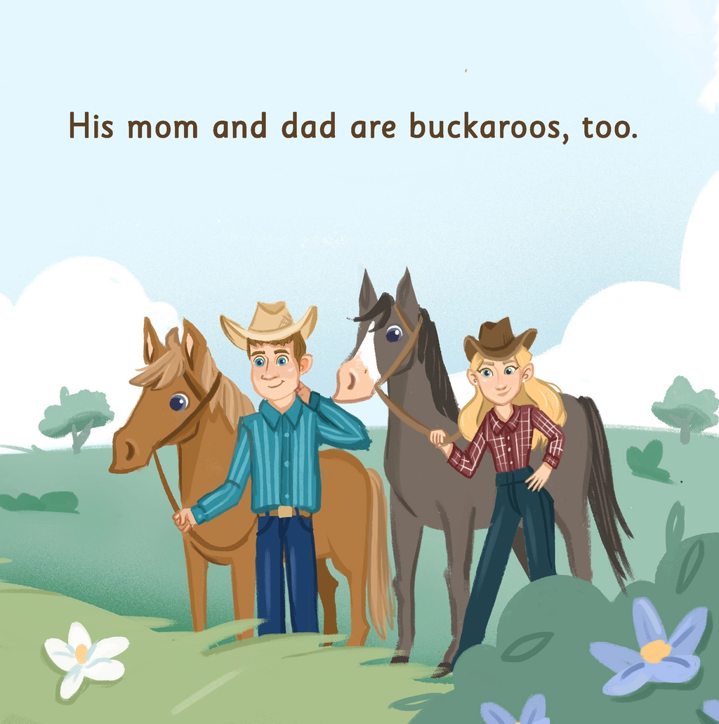 Buckaroo Beau Lives On A Ranch