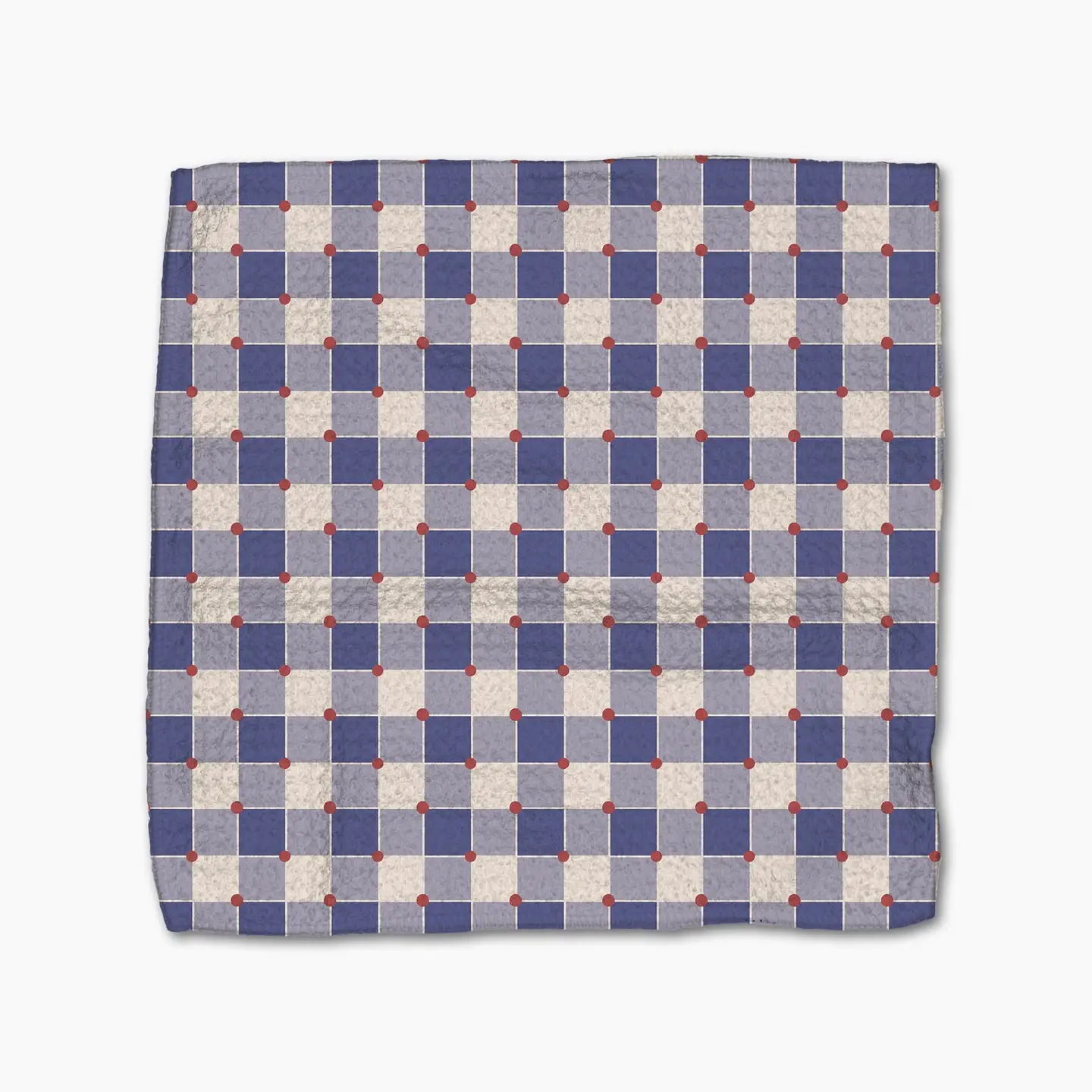 Nautical Gingham Dishcloth Set