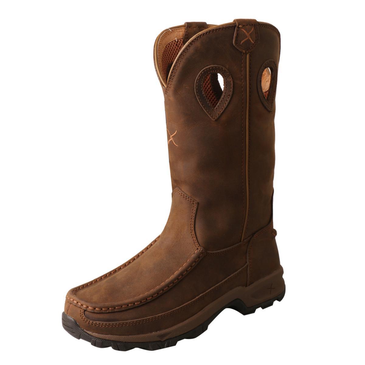 WOMEN'S 10' HIKER BOOT - DISTRESSED SADDLE WHKB001