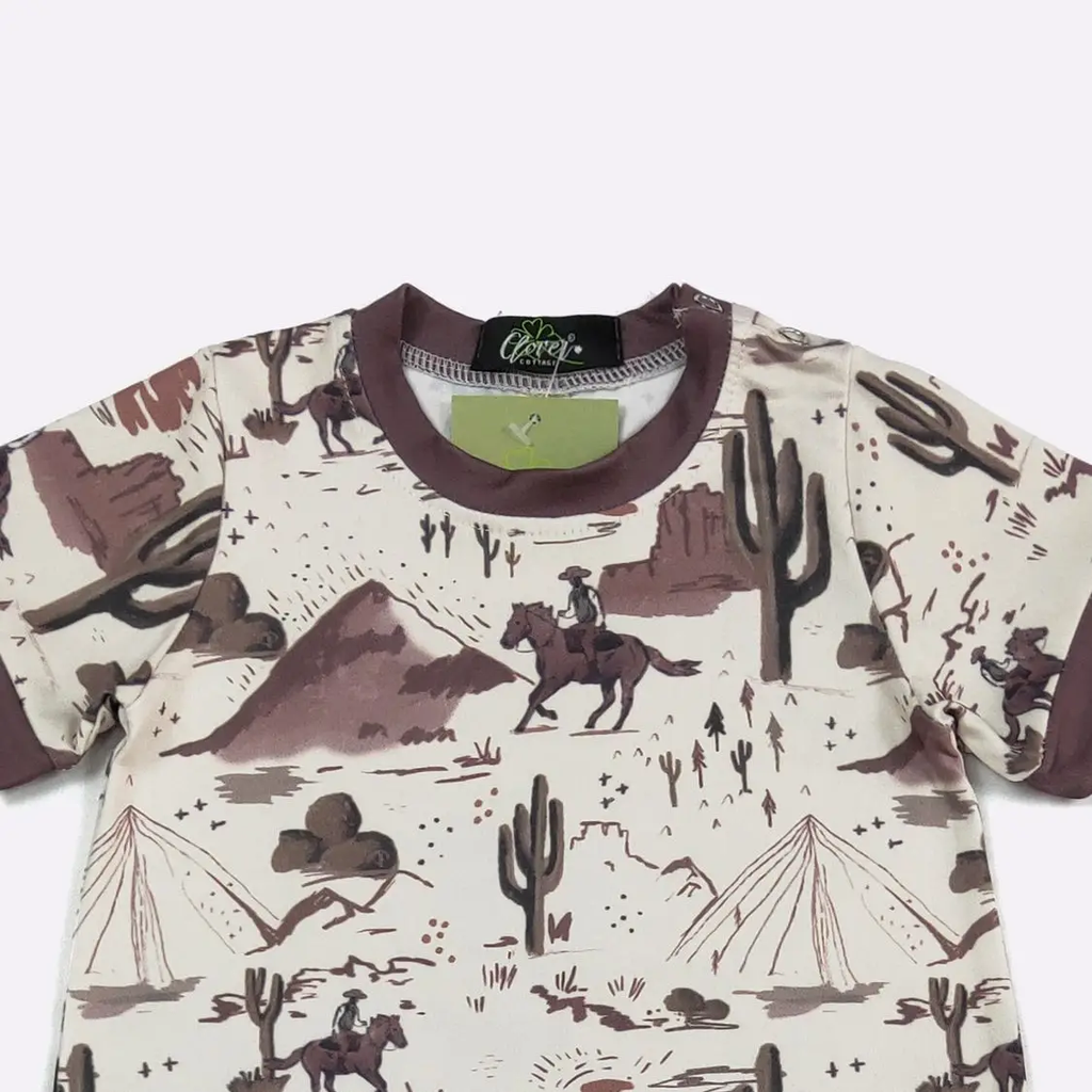 Hazel West Boy Romper