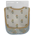 Marigold Block Print - Bib Set