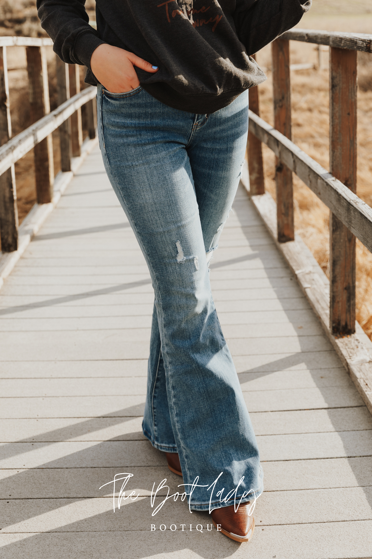 HIGH RISE LONG FLARE | CONSCIOUS