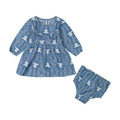 Wrangler® Baby Girls Denim Dress - Denim