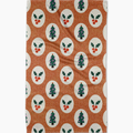 Vintage Holly Christmas Tea Towel