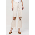 90'S VINTAGE CROP FLARE - BLUSHING